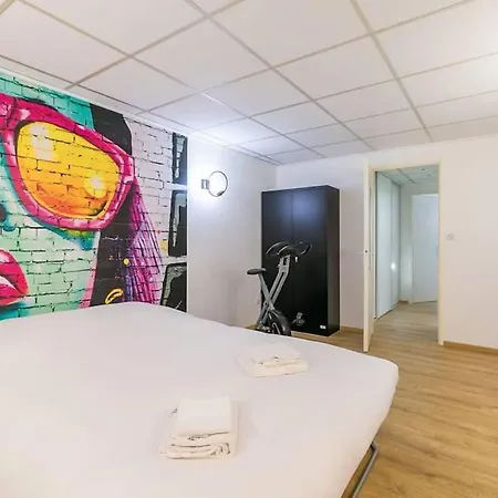 Le Happy Days Original Climatise Spacieux Avec Terrasse Proche Centre Ville Gare Cite Gastronomique Апартаменты Дижон